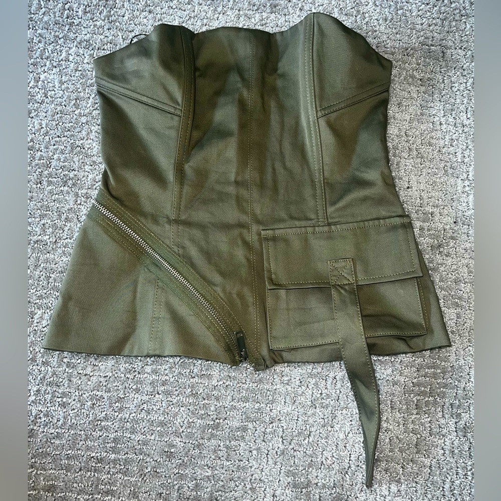 Zara Cargo Tube Top